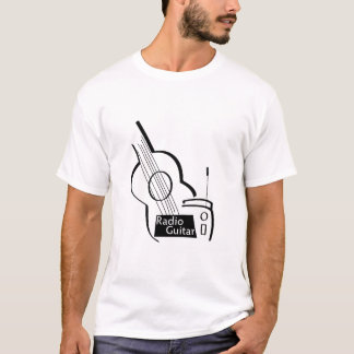 Radiosände design för gitarr 2011 tee shirt