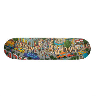 RADIOSÄNDE DREV SKATEBOARD BRÄDA 20 CM