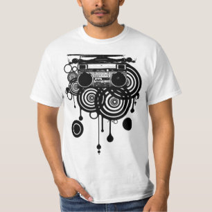 Radiosände droppande t-shirt