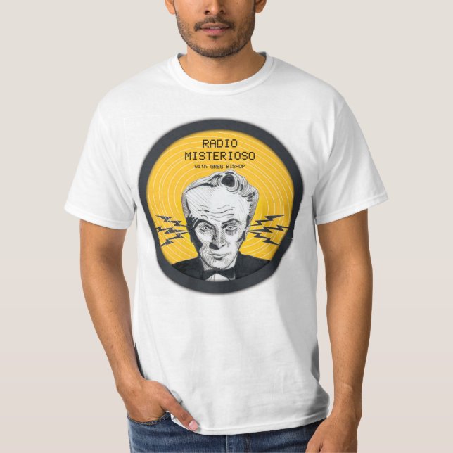 Radiosände Misterioso den officiella skjortan #3 - T Shirt (Framsida)