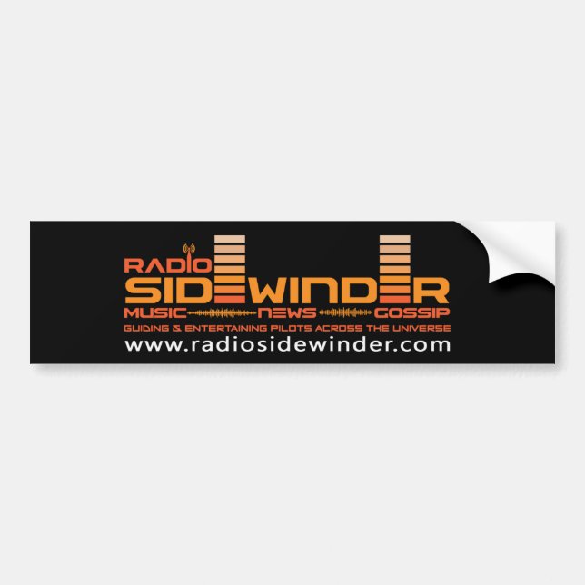 Radiosände Sidewinderbildekalet Bildekal (Framsidan)