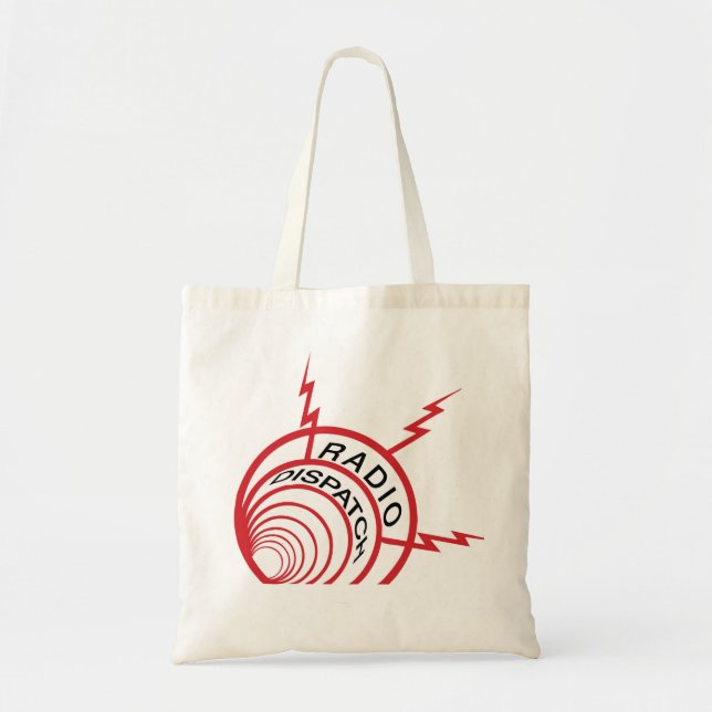 Radiosände utskicktoto hänger lös tygkasse (Framsidan)