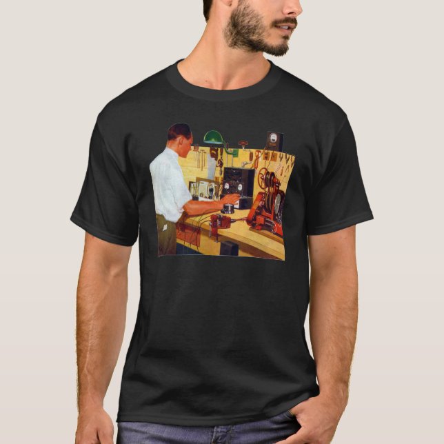 Radiosände workbenchen tee shirt (Framsida)