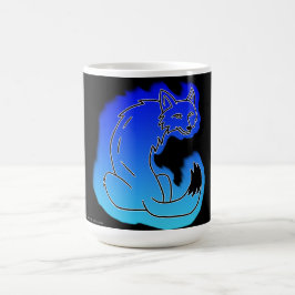 Radiovisning av Torch Svan #2 på ett kaffe Mugg