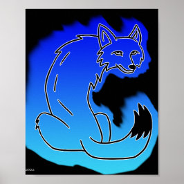 Radiovisning av Torch Svan Poster