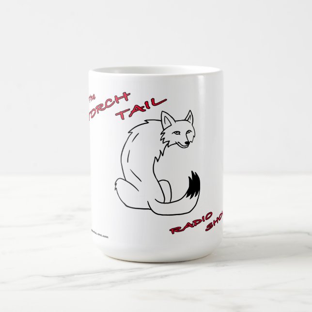 Radiovisning i Torch Svan på ett kaffe Mugg (Center)