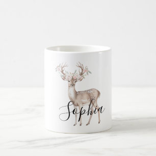 Rädis rosa blommor kaffemugg