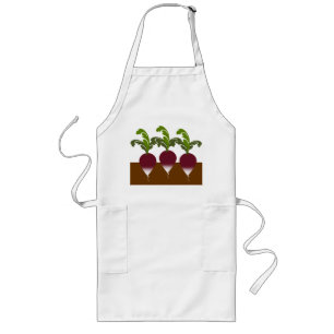 Radish Apron Långt Förkläde