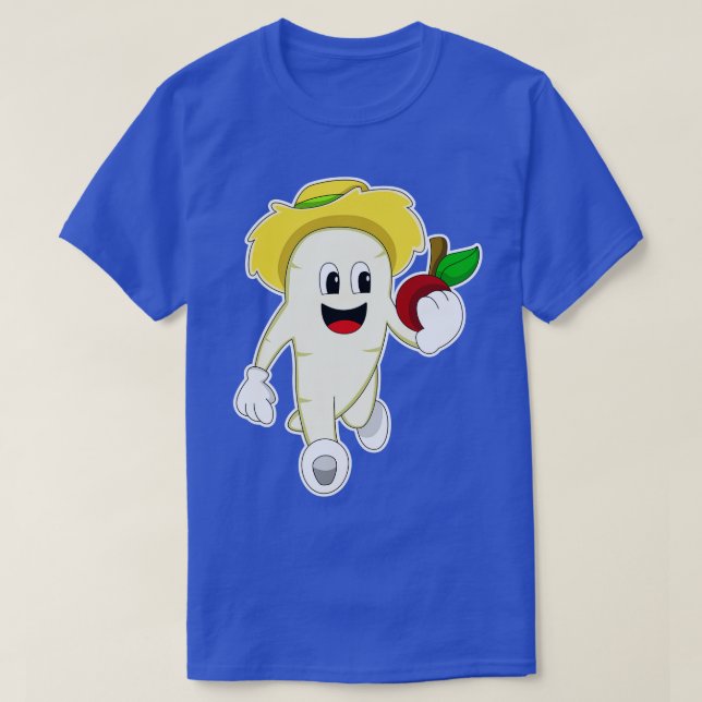 Radish as Farmer with Fruit T Shirt (Design framsida)
