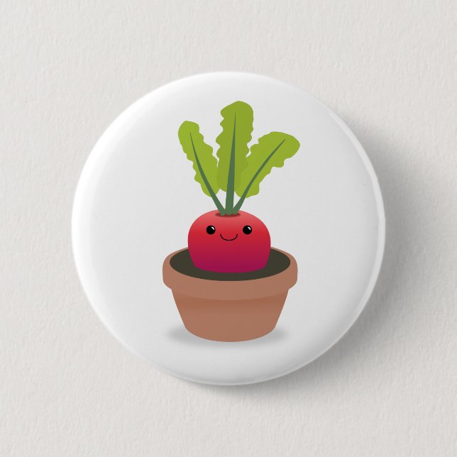 Radish Character Knapp (Framsida)