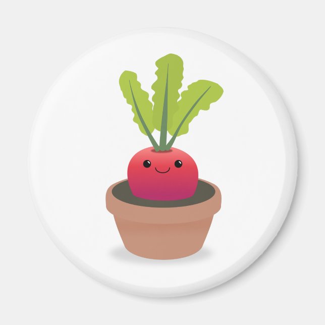 Radish Character Magnet (Framsidan)