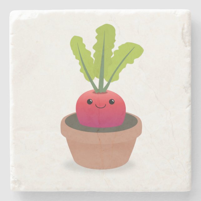 Radish Character Stenunderlägg (Framsidan)