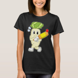 Radish Cricket fladdermus T Shirt