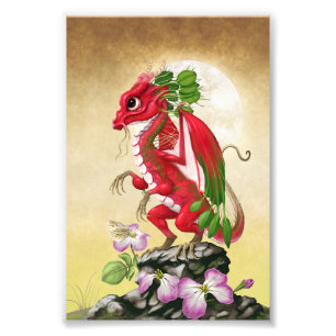 Radish Dragon 4x6 Skriv ut Fototryck