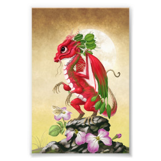 Radish Dragon 4x6 Skriv ut Fototryck