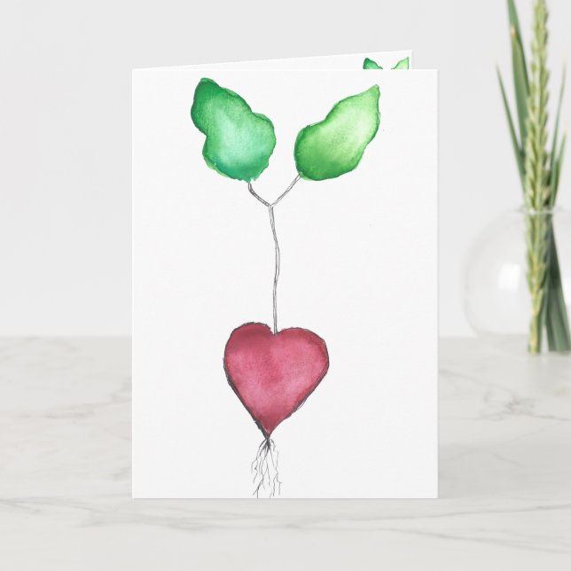 Radish tackkort (Framsida)