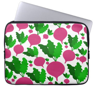 Radish Vegetabiliska mönster Laptop Fodral