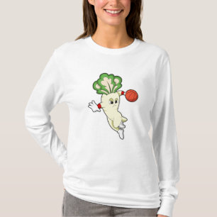 Radish vid Basketball Sports T Shirt