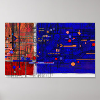 Radius Schematic Poster
