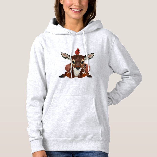 RÅDJUR OCH KARDINAL T SHIRT (Framsida)