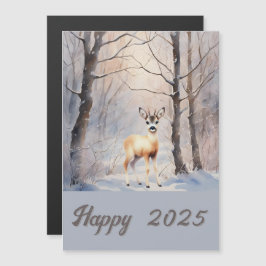 rådjur på vintern - Gott nytt 2025