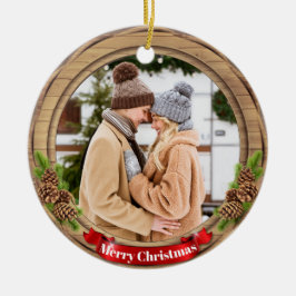 Rådjur Xmas Karaktär Ren Djur Jul Ker Julgransprydnad Keramik