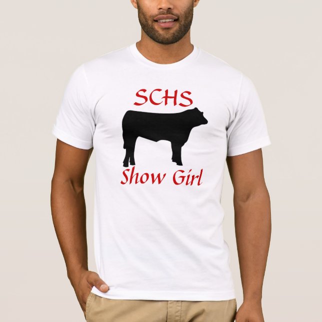 rådko, SCHS, Showflicka T Shirt (Framsida)