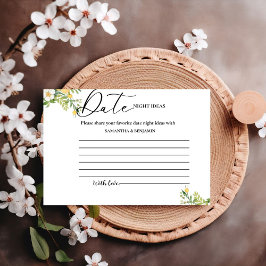 Rådkort för kvällstexter för vattenfärg Lemon-datu