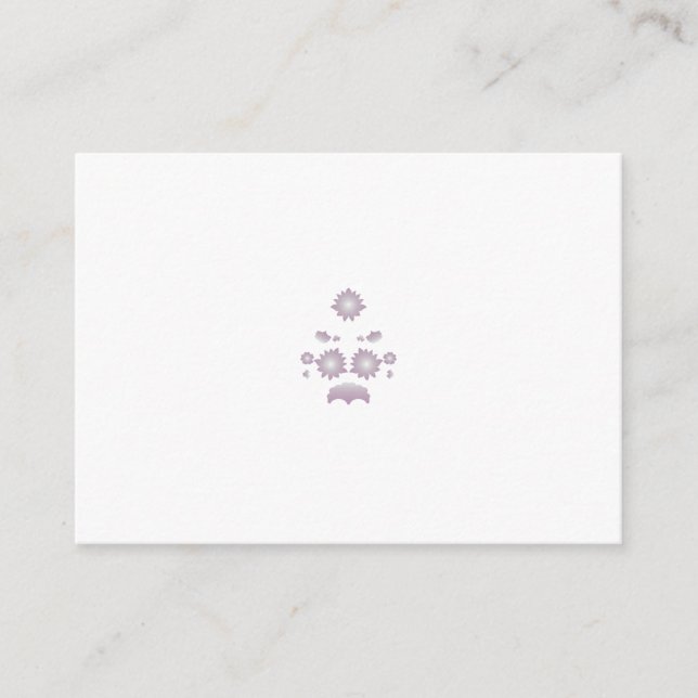 Rådkort | Platt | 5x7 | Anpassad | Elegant (Framsida)