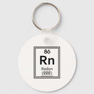 Radon 86 nyckelring