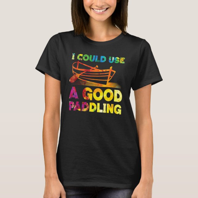 Radradmatningsradens vattenfärgsregnbåge I kunde A T Shirt (Framsida)
