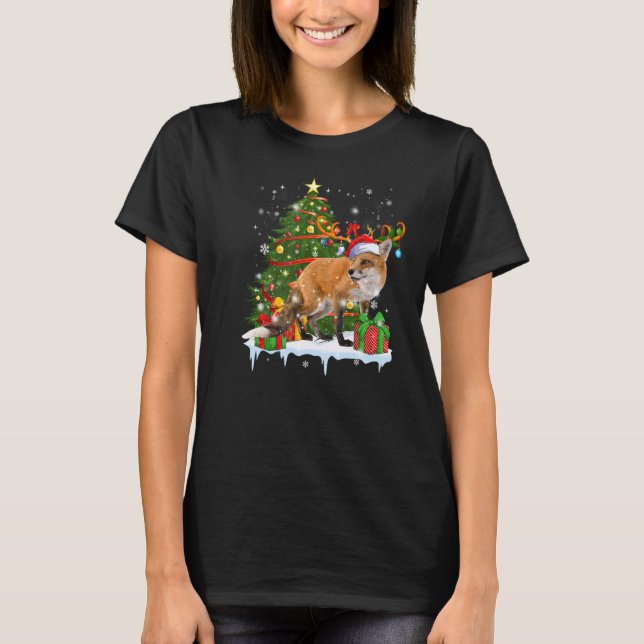 Rädröding julgran t shirt (Framsida)