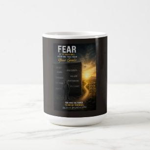 Rädsla är den största muren som håller dig från di kaffemugg