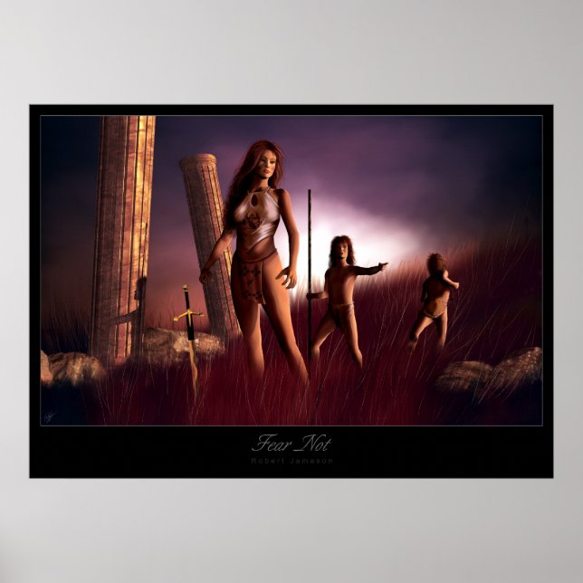 Rädsla ej poster (Framsidan)