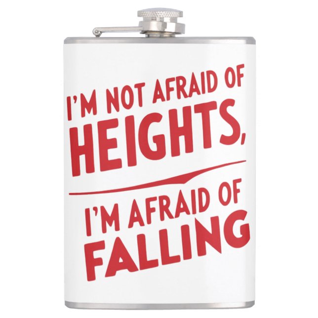 Rädsla för att falla: en typografisk design fickplunta (Framsidan)