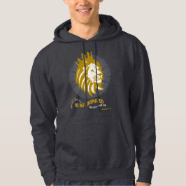 Rädsla för att inte bli förfärad Isaiah 41:10 Hoodie