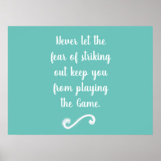 Rädsla för att Poster ut