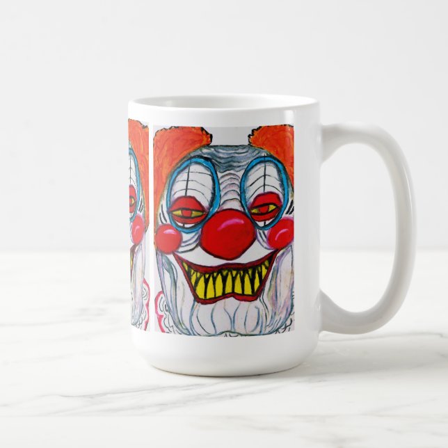 RÄDSLA FÖR EN NEDSTÄNGD, HALLOWEEN mugg (Höger)