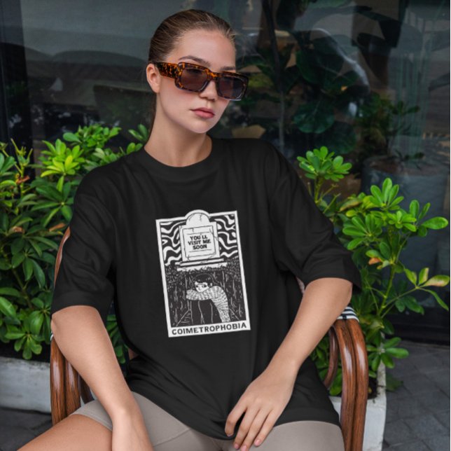 Rädsla för kyrkogårdar t shirt (Skapare uppladdad)