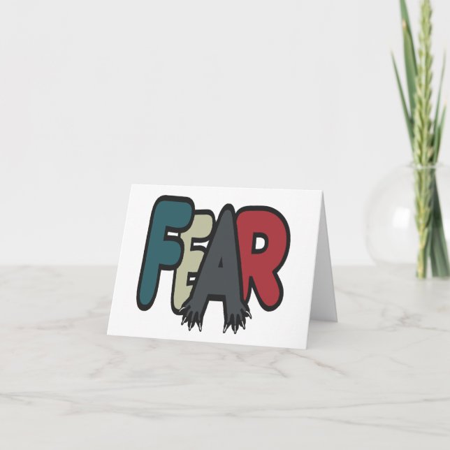 Rädsla Helgkort (Framsida)