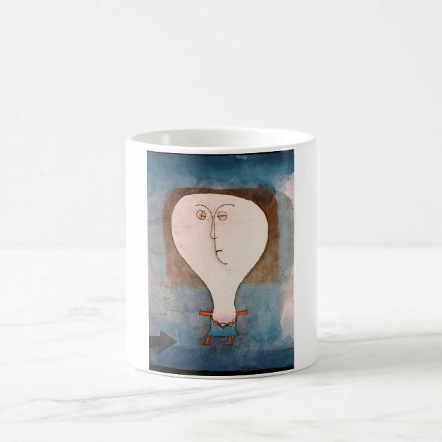 Rädsla hos en flicka, Klee Kaffemugg (Center)
