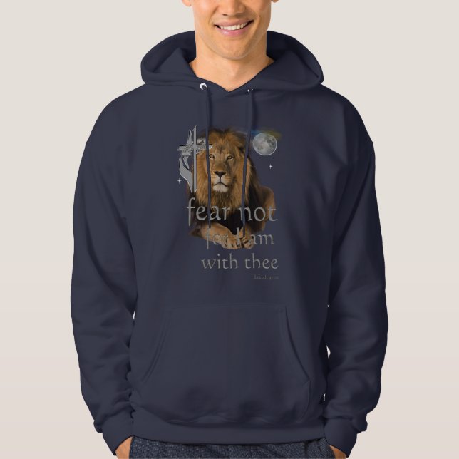 Rädsla inte för att jag är med hoodie (Framsida)