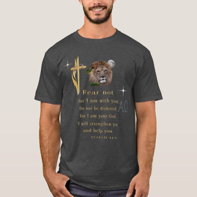Rädsla inte för att jag är med t shirt (Framsida)