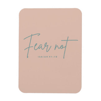 "Rädsla inte." Isaiah 41:10 Magnet