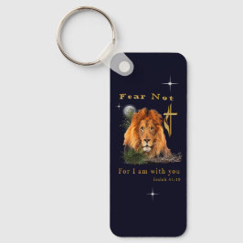 Rädsla inte Isaiah 41:10 Nyckelring