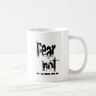 Rädsla inte kristen kaffemugg