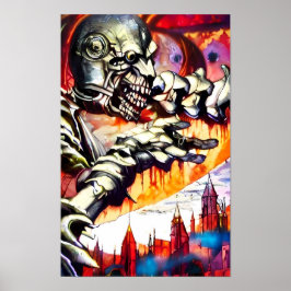 Rädsla - Ken Gage Art Poster