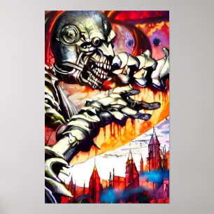 Rädsla - Ken Gage Art Poster
