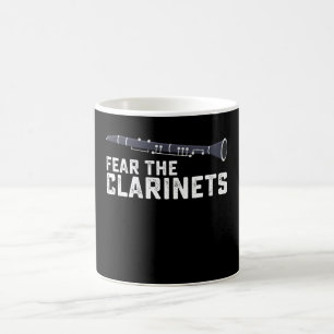 Rädsla Klarinetter Klarinettist Klarinet Kaffemugg