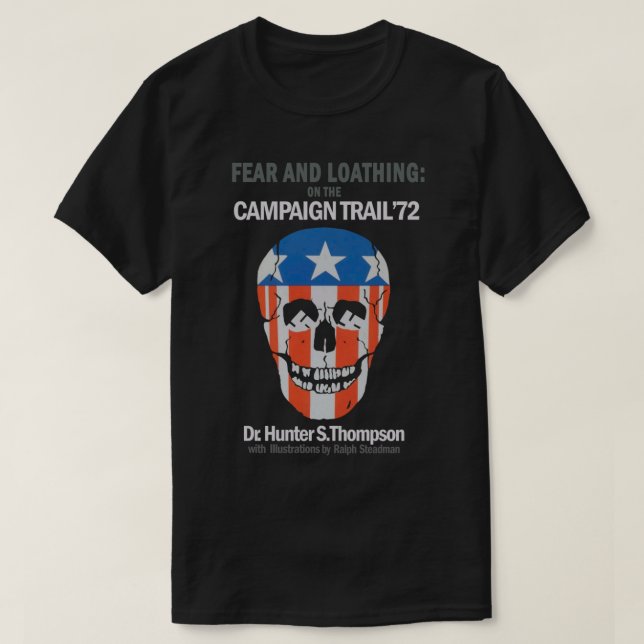Rädsla och belastning på Kampanj-banan _72 Vinta T Shirt (Design framsida)